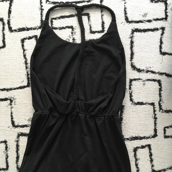 Backless Black Maxi Summer Dress - Picture 3 of 8
